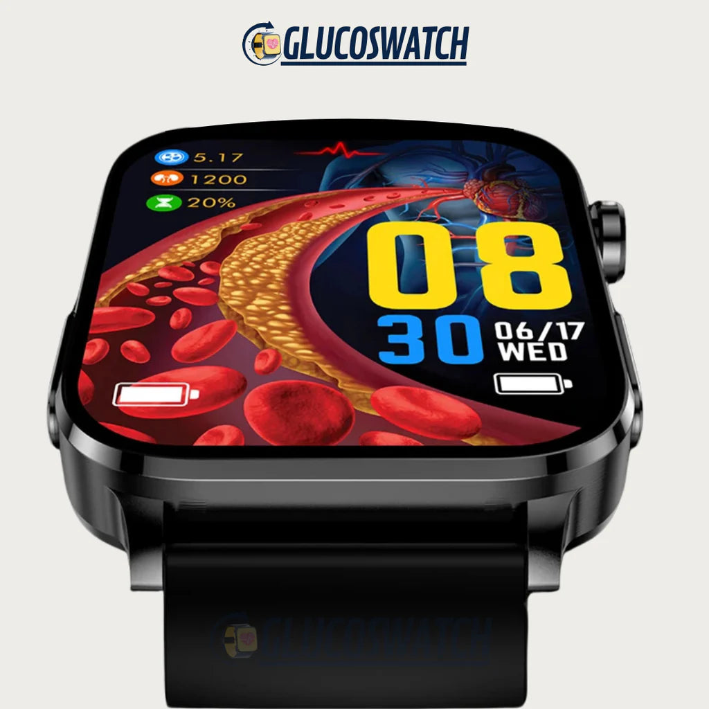 Monitoreo Inteligente de la glucosa no invasivo de alta precisión - Smartwatch Glucomax