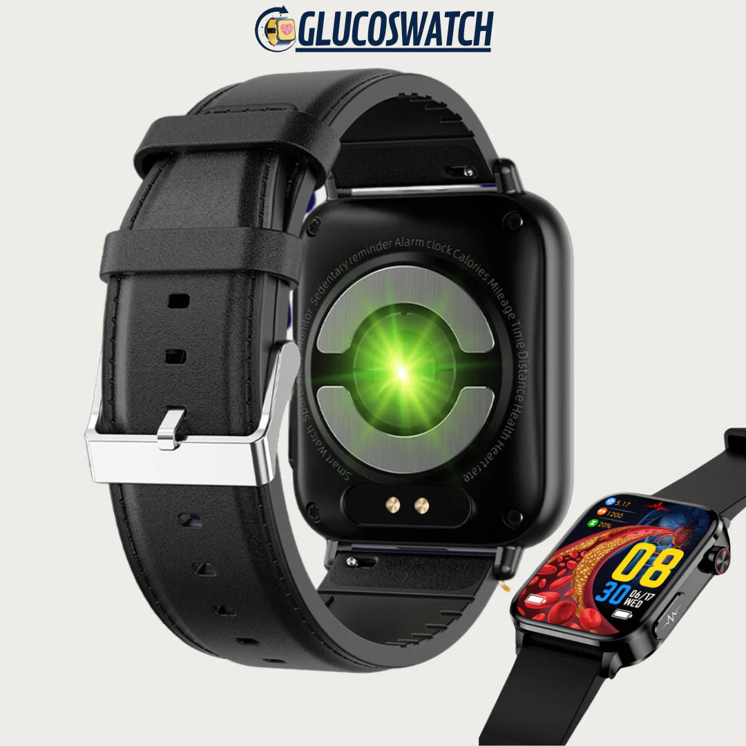 Monitoreo Inteligente de la glucosa no invasivo de alta precisión - Smartwatch Glucomax