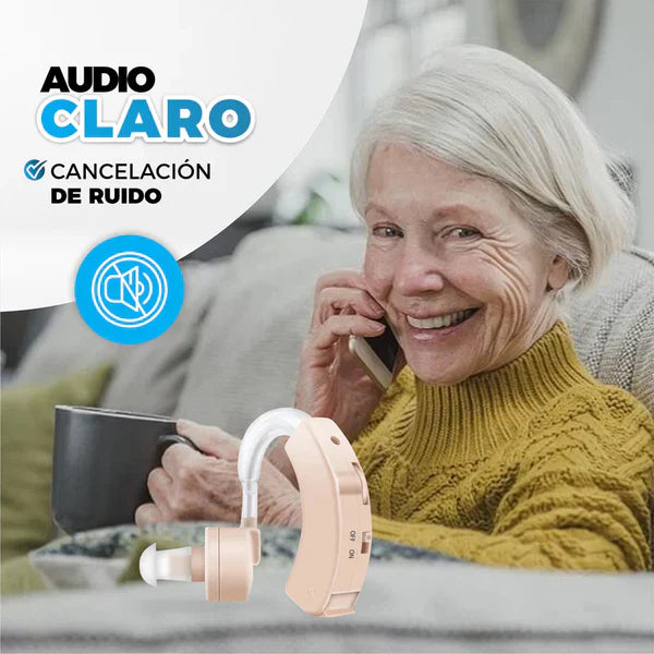 Audífonos recargables Libre de Prescripción - GoldenEar®